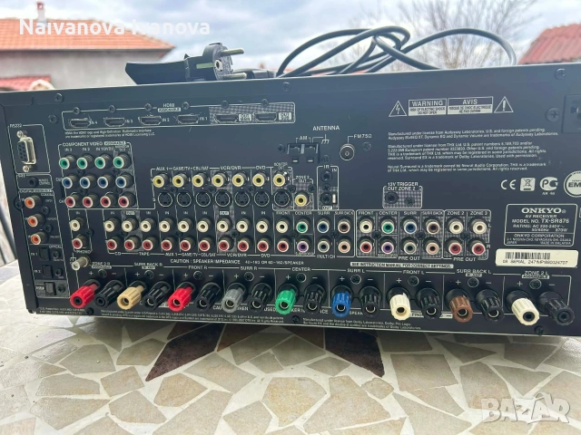 onkyo tx-sr876, снимка 4 - Ресийвъри, усилватели, смесителни пултове - 53886491