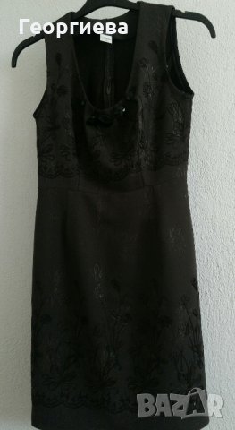Луксозна рокля/ сукман в цвят тъмен шоколад