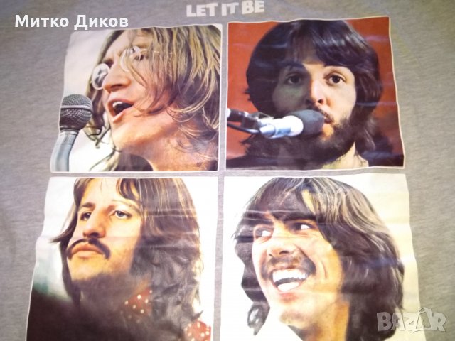 Бийтълс Beatles тениска принт размер ХЛ, снимка 8 - Тениски - 30754015