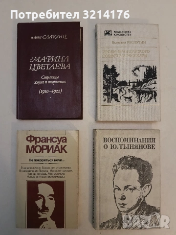 Марина Цветаева. Страницы жизни и творчества 1910-1922 - Анна Саакянц (Отлично състояние)