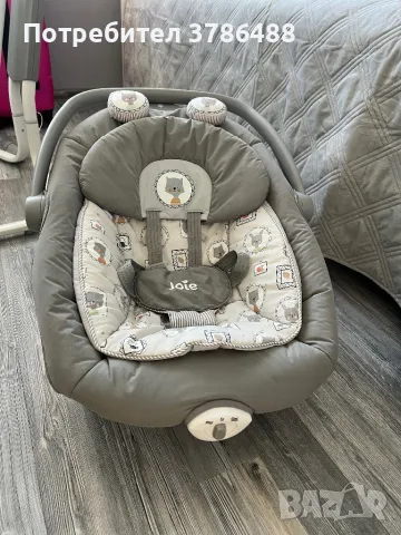 Електрическа люлка шезлонг Joie Serina 2 в 1, снимка 5 - Детски люлки - 47435145