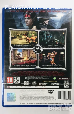 MORTAL KOMBAT SHAOLIN MONKS - SONY PS2 - NEW SEALED PAL UK - NEW SEALED, снимка 2 - PlayStation конзоли - 56168194