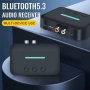 Безжичен Стерео Музикален USB Bluetooth 5.3 аудио приемник адаптер, снимка 3