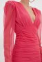 Къса розова рокля Trendyol, снимка 1 - Рокли - 12603251