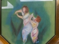 Уникален пастел 53х62с., снимка 2