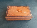 Стара дървена кутия цигаретник, снимка 3
