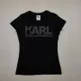 Karl Lagerfeld черни дамски тениски , снимка 1