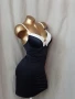  SPRIT 80 D Моделираща черна рокля с твърда чашка , снимка 4