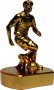 Статуетка 12см – футболист с топка. Подходяща за награждаване при футболни турнири и първенства. Вър, снимка 1 - Футбол - 31572697