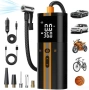 Нова авто помпа TowerTop компресор за гуми 150 PSI 12V безжичен 6000mAh батерия кола, снимка 1