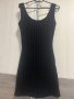 Черна къса рокля размер S, снимка 1 - Рокли - 42864680