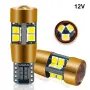 LED крушки T10 3.3cm 12V 2 броя, снимка 1