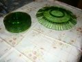 Сервиз тортени чинии в зелено - само 23 лв., снимка 9