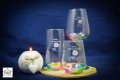 Персонализиран сет стъклени чаши, снимка 1 - Други стоки за дома - 31805930