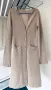 Зимна рокля модерен цвят светъл беж 100% кашмир, снимка 8
