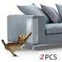 Безцветен протектор за мебели 2бр. при надраскване от котки кучета