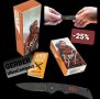 ловен нож тактически GERBER за оцеляване комбинирано острие мега здрав, снимка 10