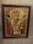 "св. Николай Чудотворец" Диамантен Гоблен - Готов налепен в рамка, снимка 5