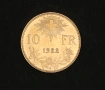 Продавам златна монета 10 франка 1922 година Швейцария, снимка 3