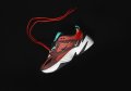 маратонки  Nike M2K Tekno Mahogany Mink/Black/Burnt Orange номер 41, снимка 8