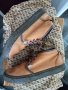 Кафяви кожени обувки Satorisan, снимка 1 - Дамски ежедневни обувки - 35639127
