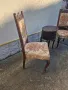 Чифт страхотни антикварни френски барокови столове , снимка 8