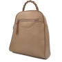 Елегантна дамска раница в бежово с дръжка за ръка Код на продукта:DR-20, снимка 3