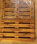Декоративни мини палети естествено дърво 37x58 см. 10 броя нови, снимка 2