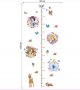 Детски стенен стикер Принцесите на Дисни със скала за измерване ръста на детето  , снимка 3