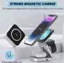 3in1 Безжична стойка - зарядно 30W за iPhone, Airpods и Apple Watch, снимка 9