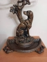 Викторианска чугунена стойка за чадъри с хрътка. Период 1920-1929, снимка 3