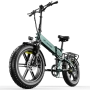Сгъваем електрически велосипед Eletronbike OD20 – 500W, 48V, до 100 км пробег, снимка 6