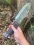 Масивен ловен нож/тип оцеляване/ 100х220 мм, снимка 3