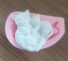 майка котка с коте силиконов молд форма за декорация торта фондан шоколад и др, снимка 2