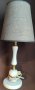 Мраморен настолен лампион, снимка 1 - Настолни лампи - 42920292