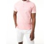 Мъжка блуза от памук в розово Jimmy Sanders - S, снимка 1 - Блузи - 42893647