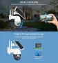 Безжична соларна смарт wi-fi камера 4 MP, снимка 5