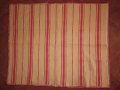 Стара ръчно тъкана фолк покривка за маса,дантела, снимка 7