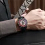 Dulunwe Дизайнерски Автоматичен, механичен часовник Рулетка, водоустойчив , снимка 11