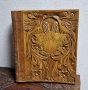 Ръчно резбована гостна книга , снимка 1