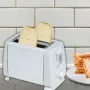 Тостер за хляб, 750W, 2 филийки, б степени, Бял, снимка 5