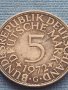 Сребърна монета 5 марки 1972г. Германия уникат за КОЛЕКЦИОНЕРИ 39622, снимка 2