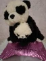 Плюшена играчка/Панда с бебе, снимка 5
