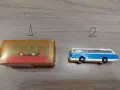Количка "Ферари" и автобус "Икарус" в мащаб N 1:160, снимка 1