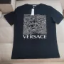 Тениска Versace Медуза в черно, снимка 2