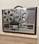 🔈Ретро ролков магнетофон с вграден усилвател и колони  TELEFUNKEN M204 TS E 4 - профилактиран, снимка 1