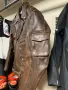 Кожено чопърско яке Motomall 2022 мото чопър естествена кожа яке мотор, снимка 6