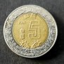 Монети. Мексико. 1, 2, 5 , 10 мексиканско песо., снимка 4