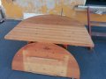Дървена маса със столове, снимка 2