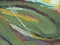 Стара Картина Беширов акрилни бои, подписана, снимка 5